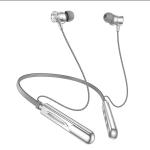 HERO BEET Rockerz 115 with 40 HRS Playback, ENx Technology, Beast Mode & ASAP Chargoth  (silver, In the Ear)e Blueto